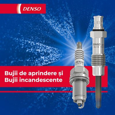 Gamă largă de bujii de aprindere și bujii incandescente DENSO